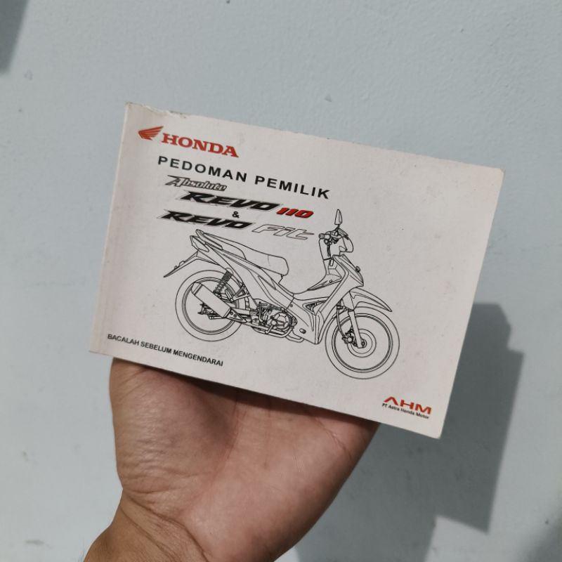 Jual Buku Pedoman Pemilik Honda Absolute Revo Revo Fit Shopee Indonesia