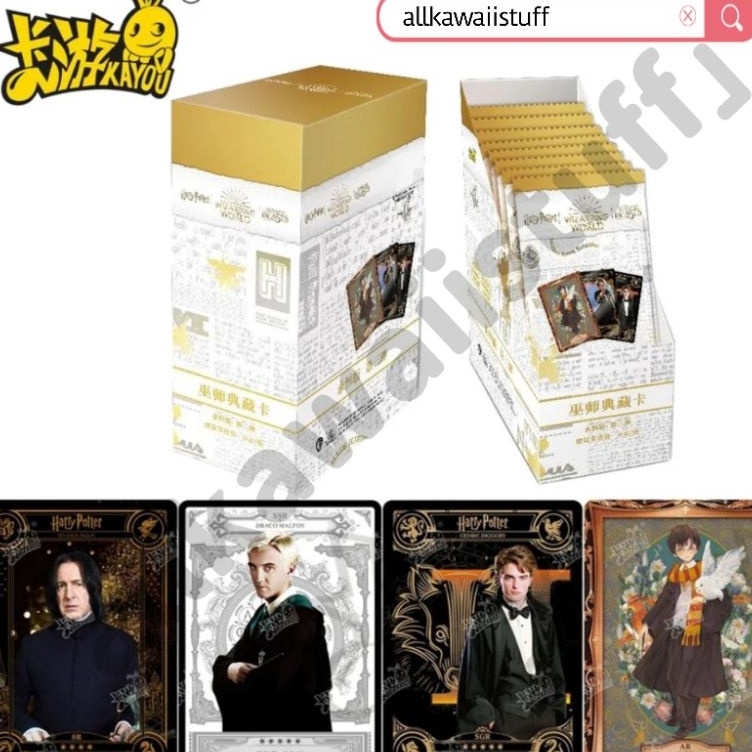 Jual OFFICIAL WIZARDING WORLD Kartu Koleksi Harry Potter x Fantastic ...