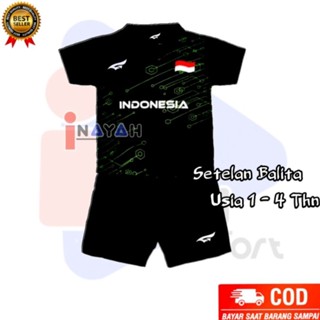 Jual Setelan balita Usia 1 4 Tahun Baju bola Anak cowok dan Cewek