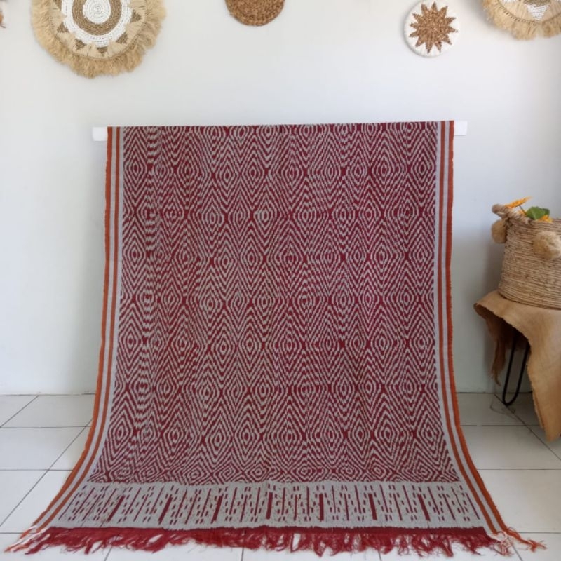 Jual KAIN TENUN BLANKET TRADISIONAL TROSO JEPARA, KAIN TENUN ETNIK ...
