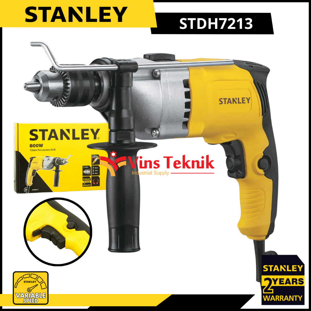 Jual Mesin Bor Tembok Mm Hammer Drill Stdh Stanley Stdh Shopee Indonesia