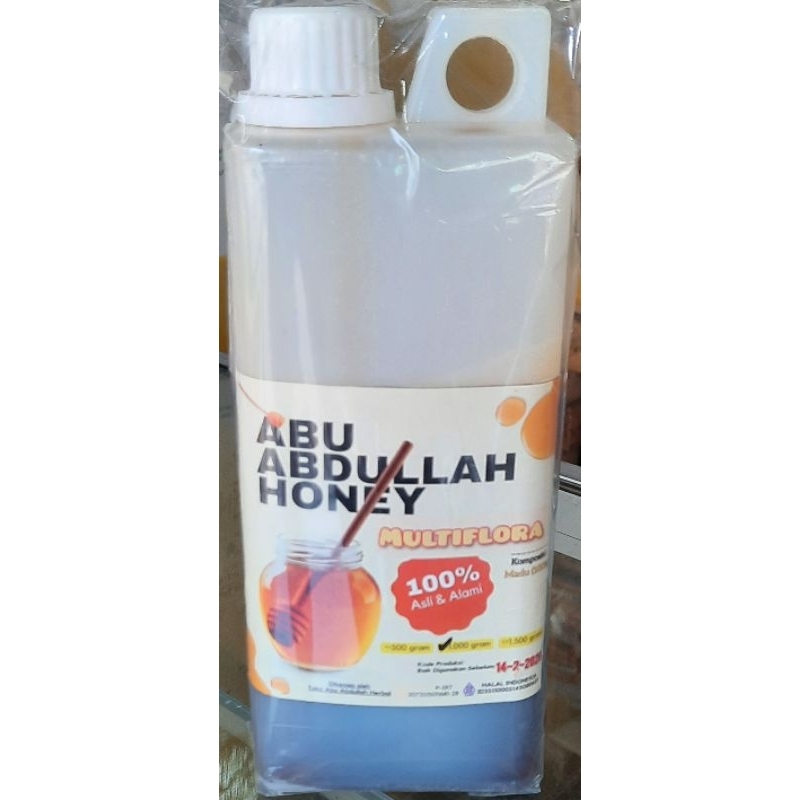 Jual ( 100 % ORI & ALAMI - NO CHEMICAL / SUGAR ) abu abdullah honey ...