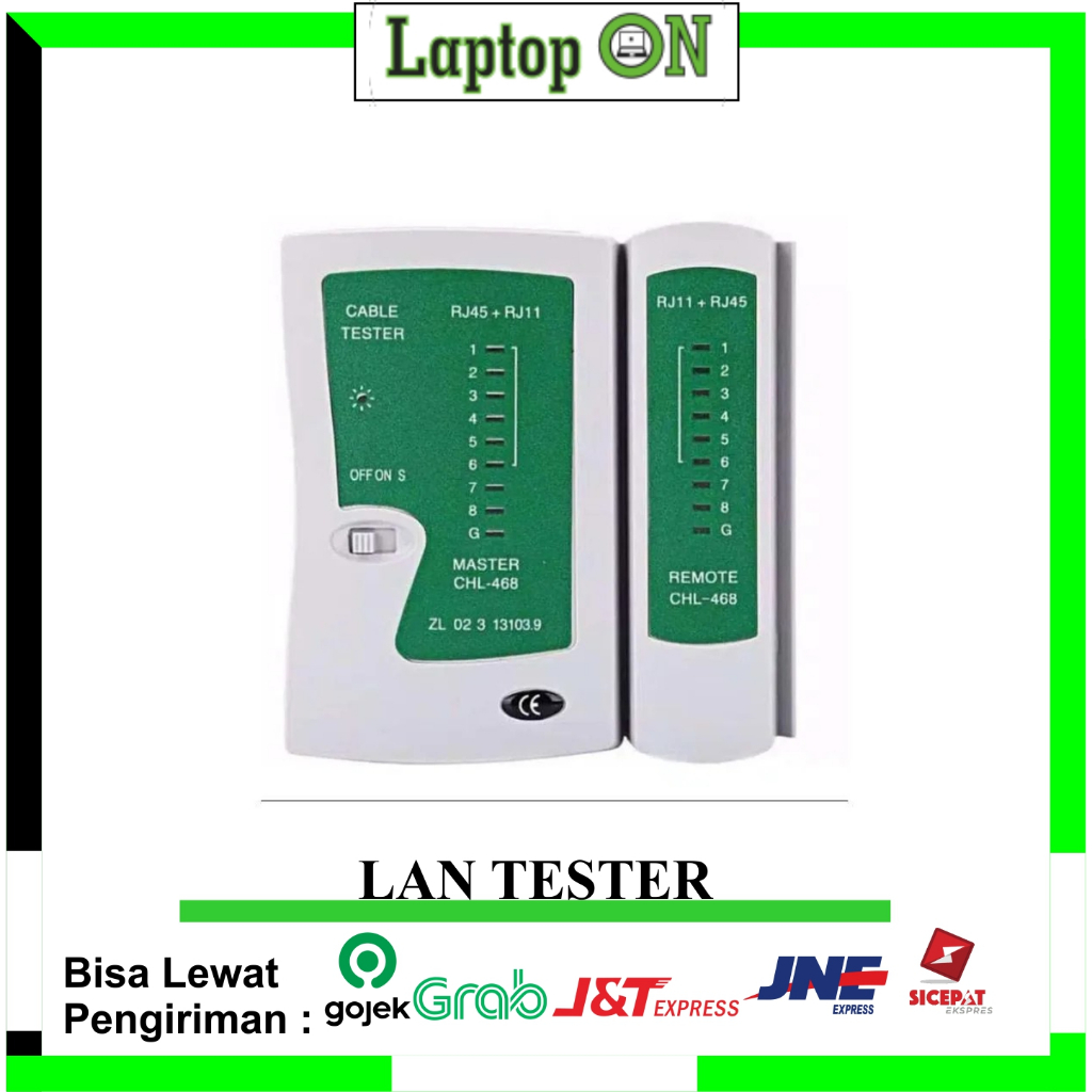 Jual LAN Tester RJ45 RJ11 Pengecek kabel LAN kabel internet | Shopee ...