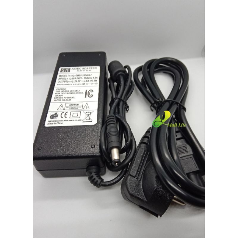 Jual Adaptor Printer Zebra ZD220 24.0V - 4.0A Zxp series 3 | Shopee ...