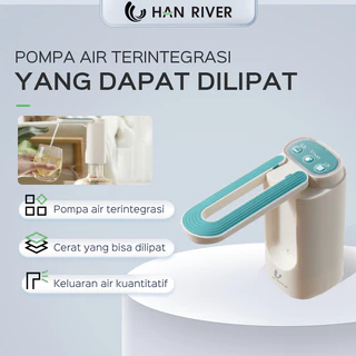 HAN RIVER Dispenser HRCSQ02BG pompa galon electric USB Charger Pompa air portabel