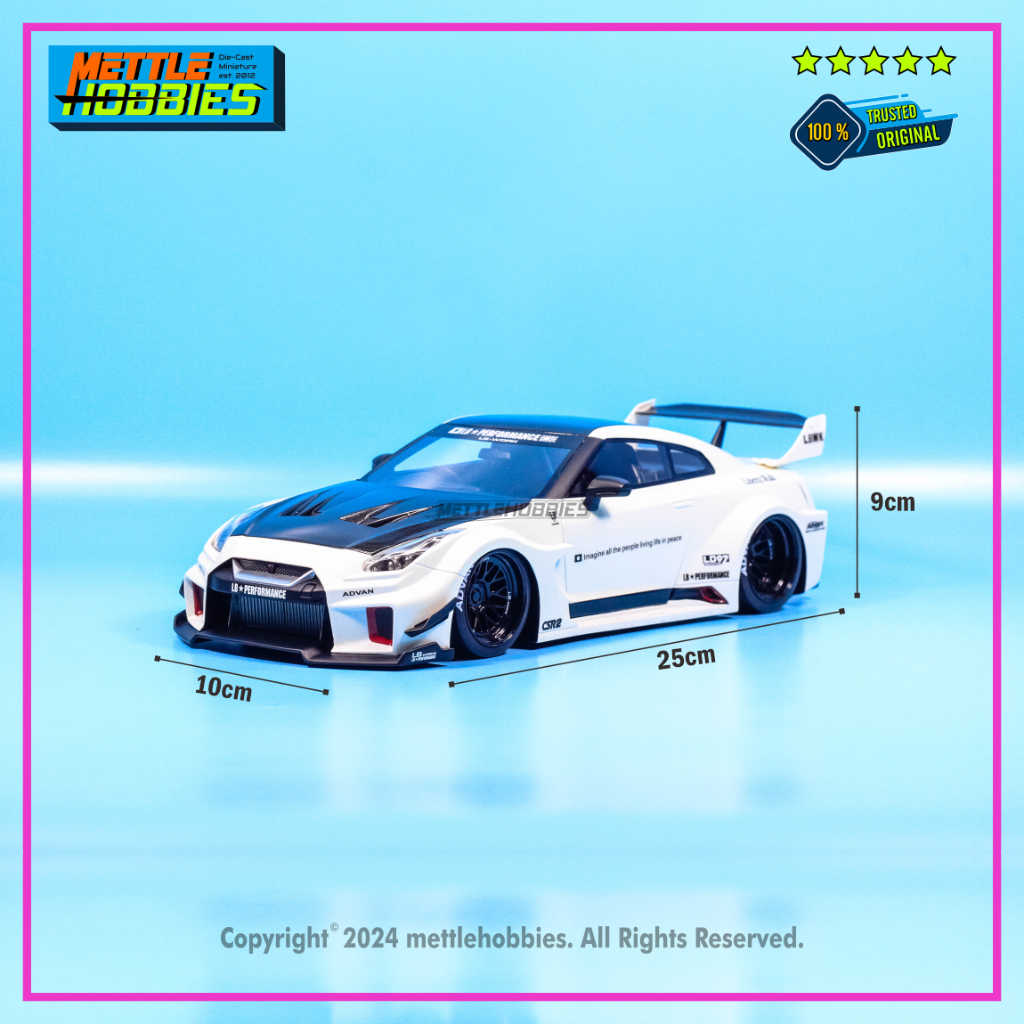 Jual Top Speed LB-WORKS SILHOUETTE GT NISSAN 35GT-RR Liberty Walk LBWK ...