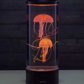 Lampu Tidur RGB Ubur Portable Aesthetic Jellyfish Night Light Table Lamp