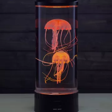 Lampu Tidur RGB Ubur Portable Aesthetic Jellyfish Night Light Table Lamp