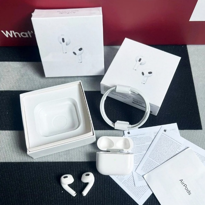 Jual 𝗔𝗽𝗽𝗹𝗲® AirPods Gen3 / AppIe AirPods 3rd Wireless Bluetooth
