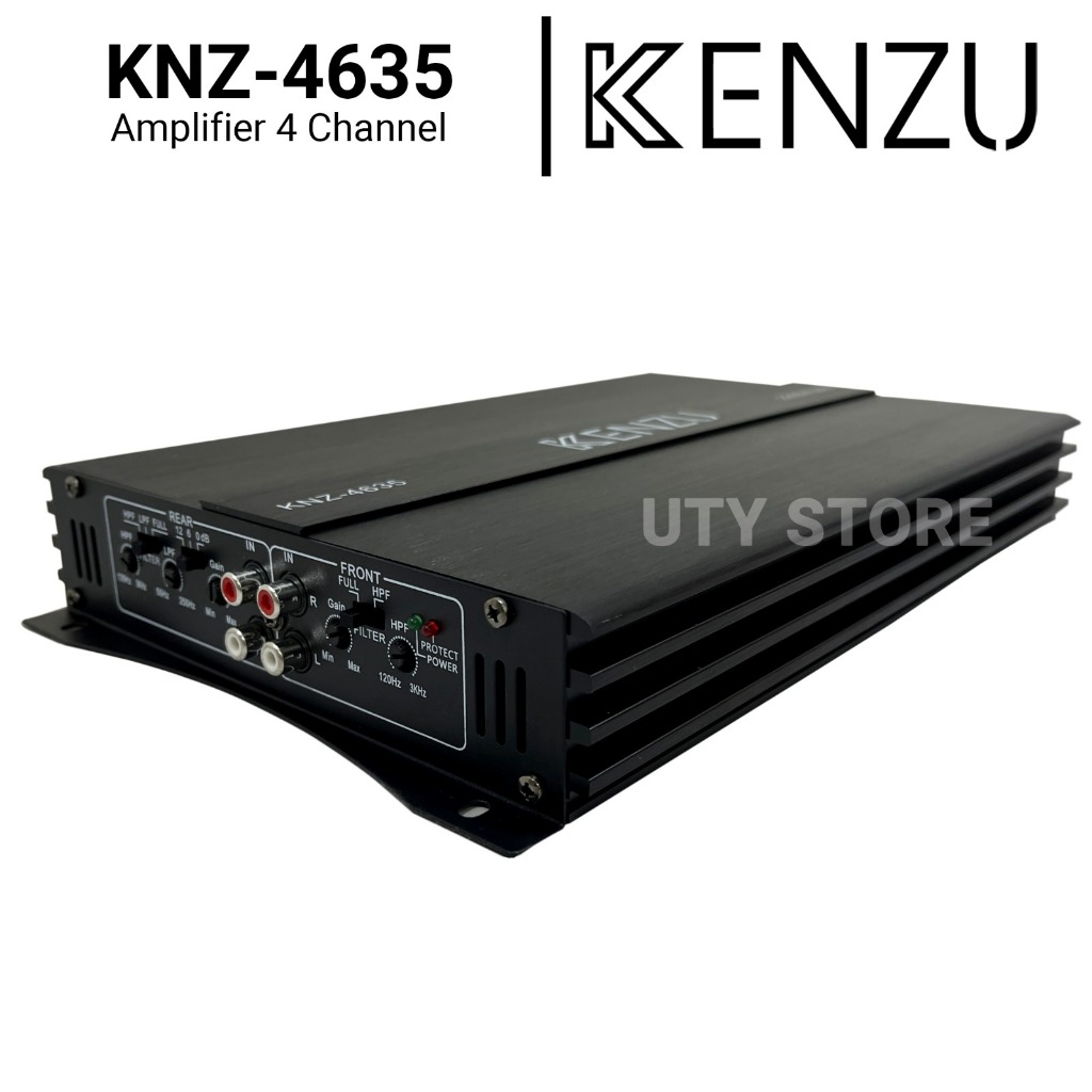 Jual Power Amplifier 4 Chanel Kenzu | Shopee Indonesia