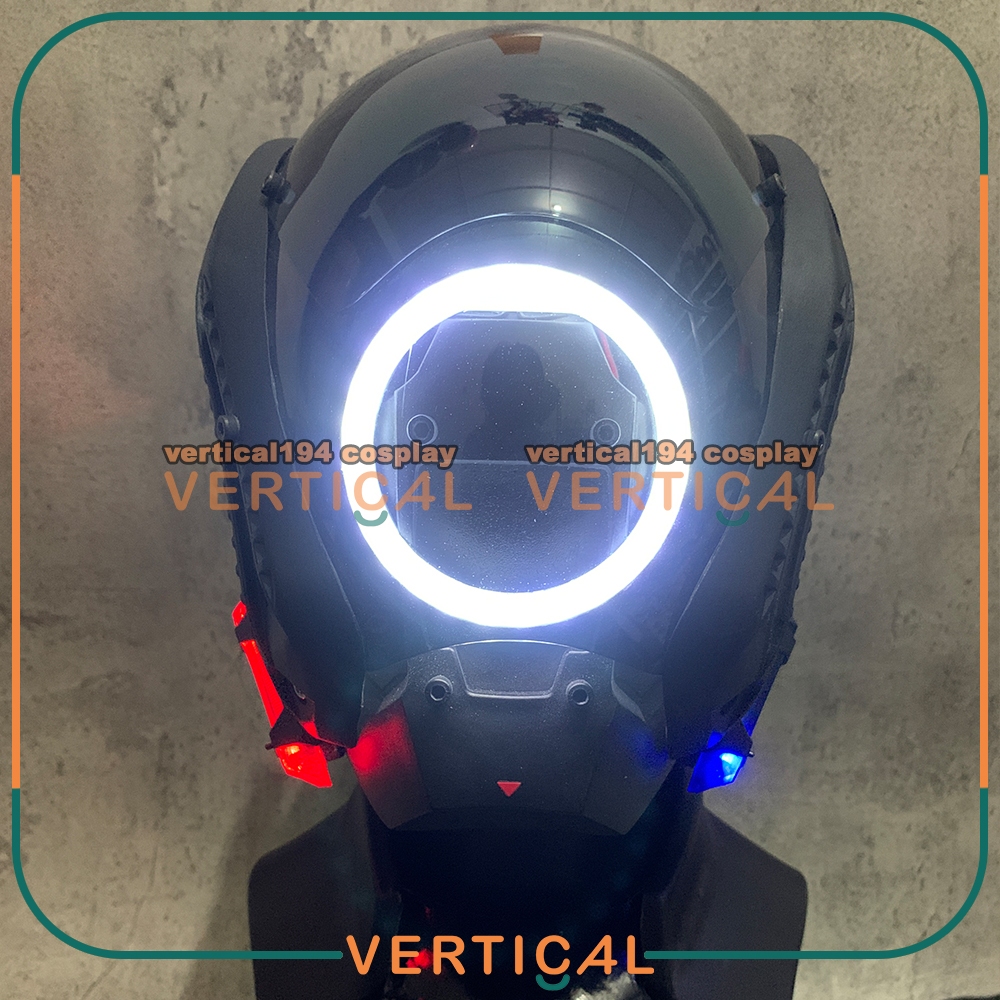 Jual CYBERPUNK HELMET TECHWEAR COSPLAY MASK ROBOT KOSTUM TOPENG POLISI ...