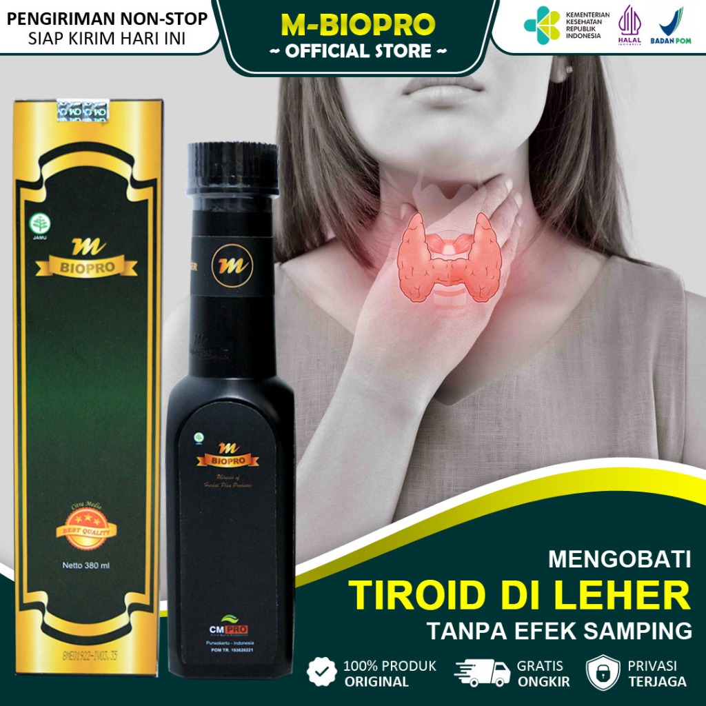 Jual Obat Tiroid Hipertiroid Teroid Lipoma Benjolan Di Leher Gondongan Gondok Kelenjar 0635