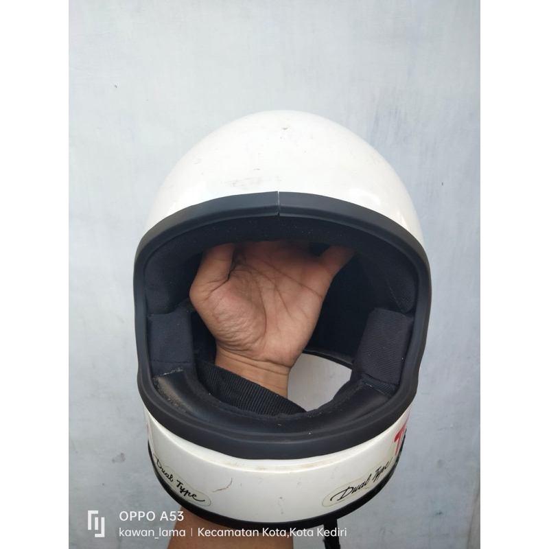 Jual Helm Honda Trx Full Face Custom Shopee Indonesia