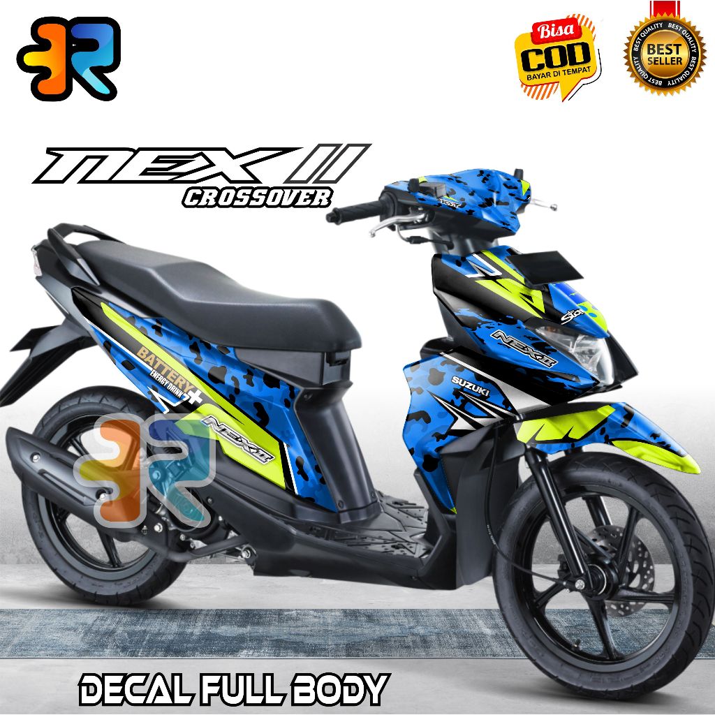 Jual Decal Nex Crossover Sticker Full Body Variasi Desain Motif Aleix ...