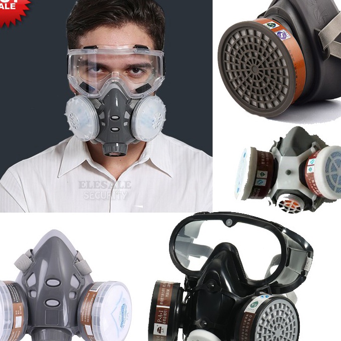 Jual Hot Masker Gas Respirator AntiDust Industrial Mask Chemical ...