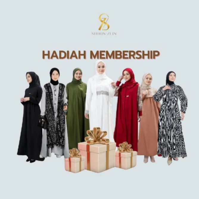 Tampilan Gamis Polos Motif Terbaru