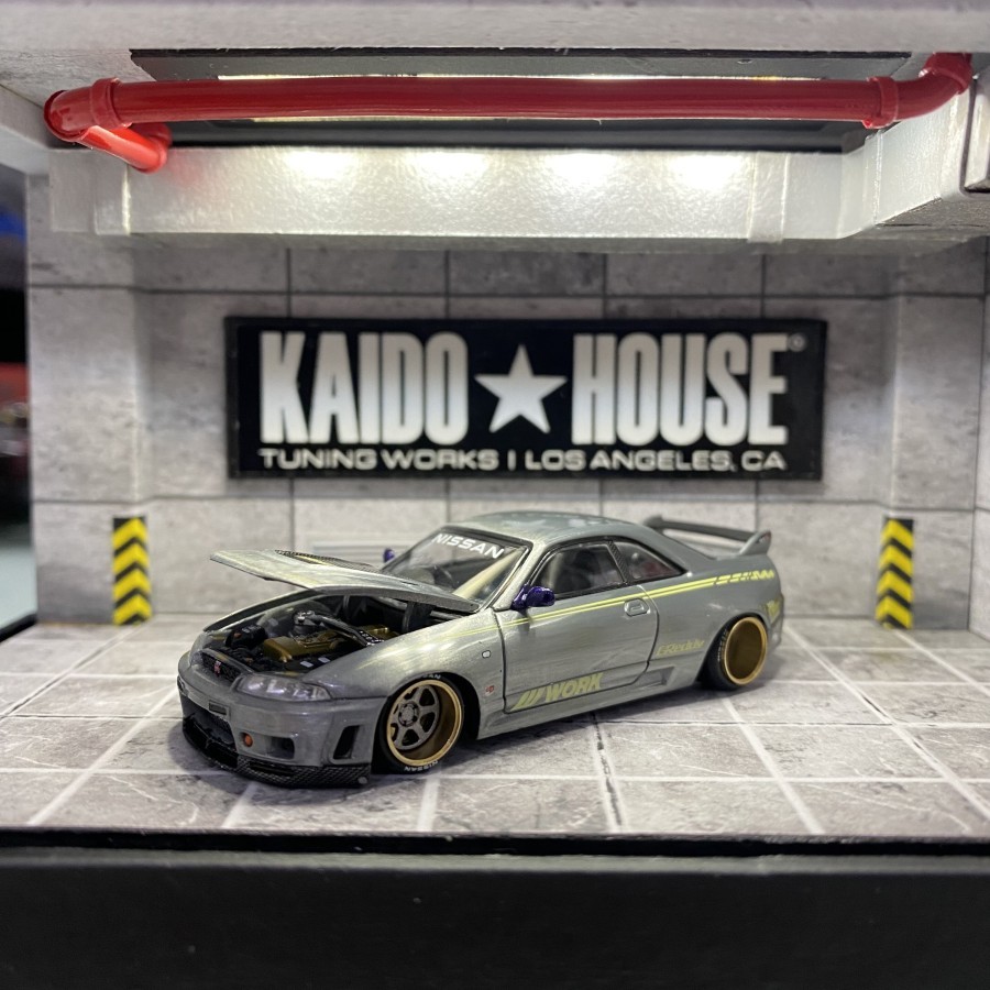 Jual Mini GT x Kaido House Nissan Skyline GT-R (R33) Kaido Works V1 ...