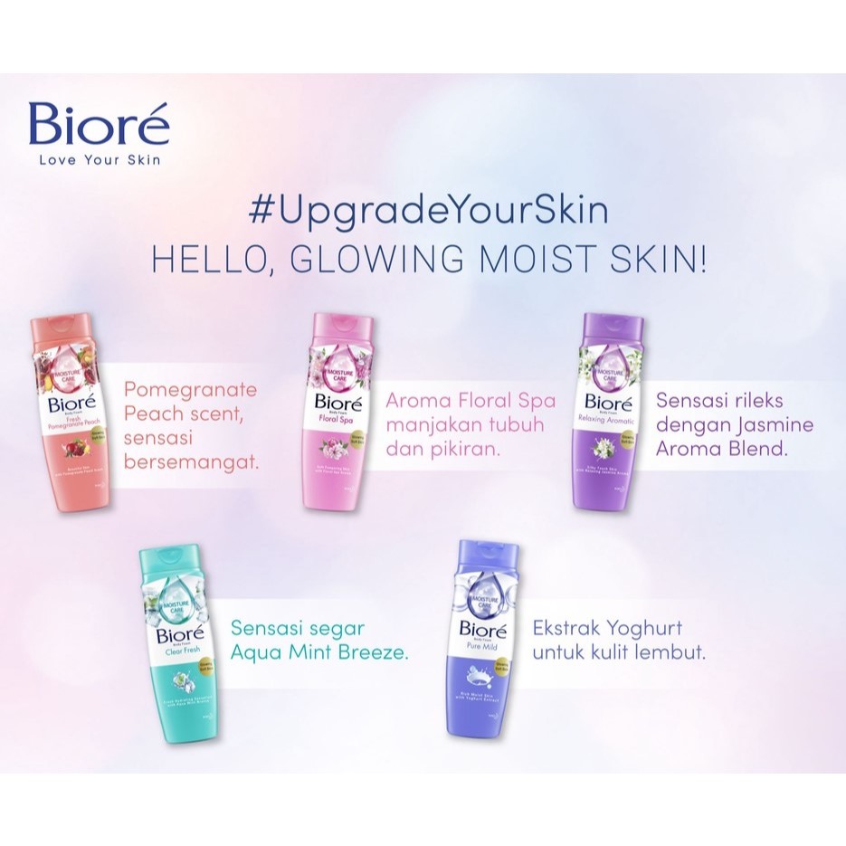 Jual Biore Body Foam Botol 250ml | Shopee Indonesia