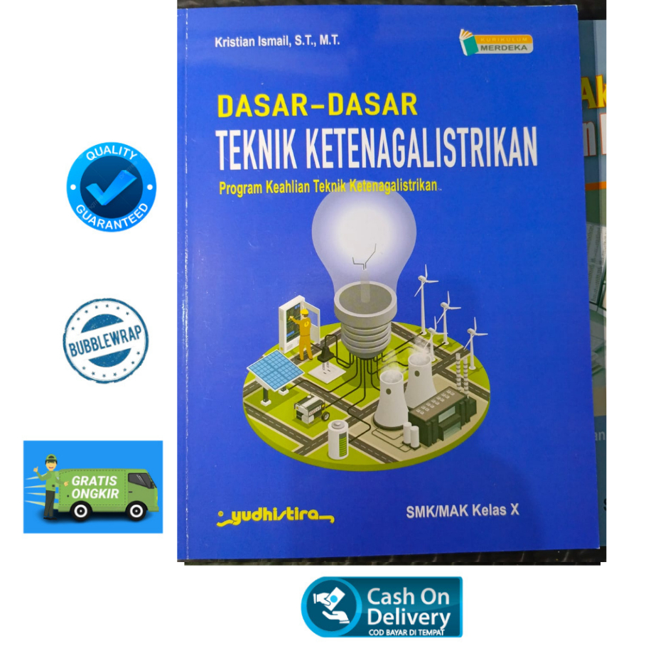 Jual Dasar Dasar Teknik Ketenagalistrikan Smkmak Kelas X Kurikulum Merdeka Shopee Indonesia 5613