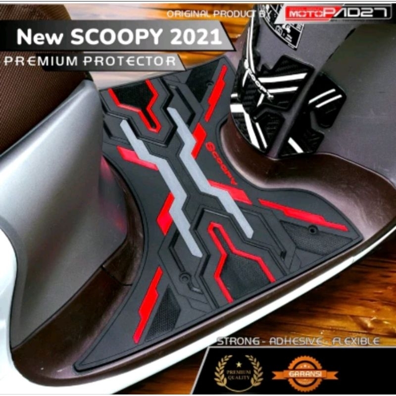 Jual Motopad27 Honda New Scoopy 2021 - 2024 V1 Karpet Motor Floor Mat ...