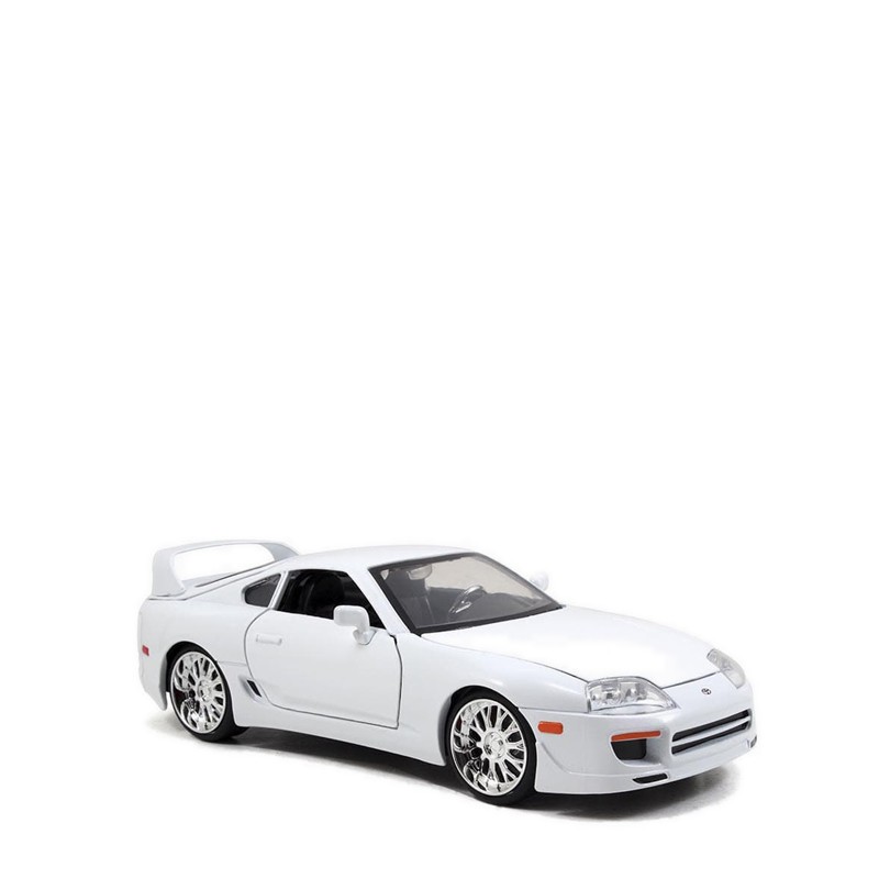Jual Diecast Jada 1:24 Brian's Toyota Supra White | Shopee Indonesia