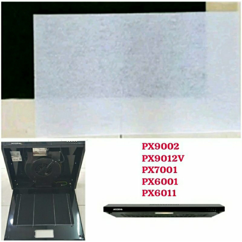 Jual Karbon Lembaran Matt Hitam + Filter Foam Putih Untuk Cooker Hood ...