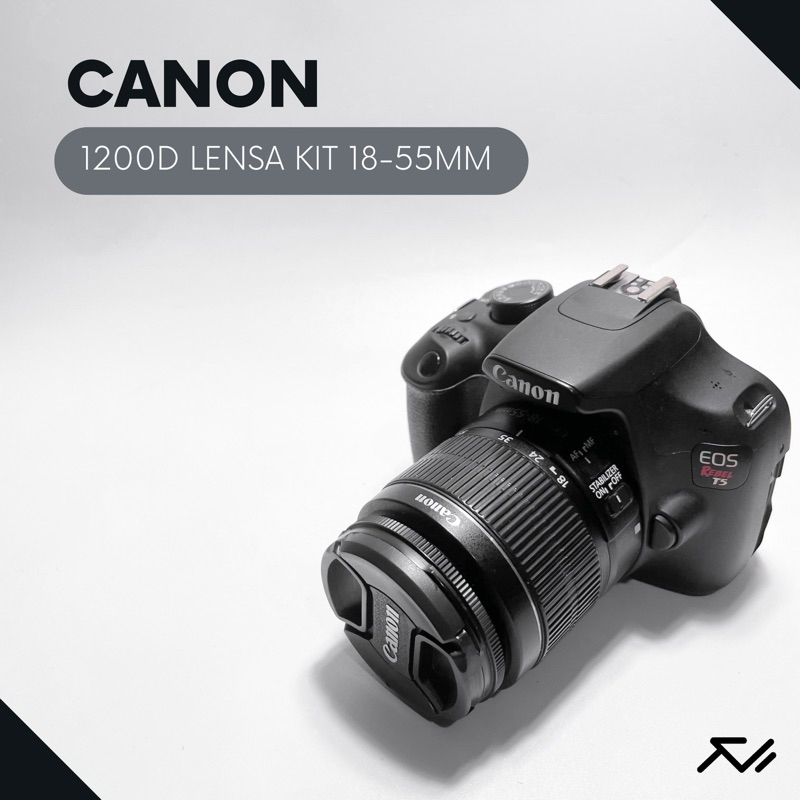 CANON EOS Hi setara 1200d LENSA KIT 18-55MM LENSA FIX YN 50MM