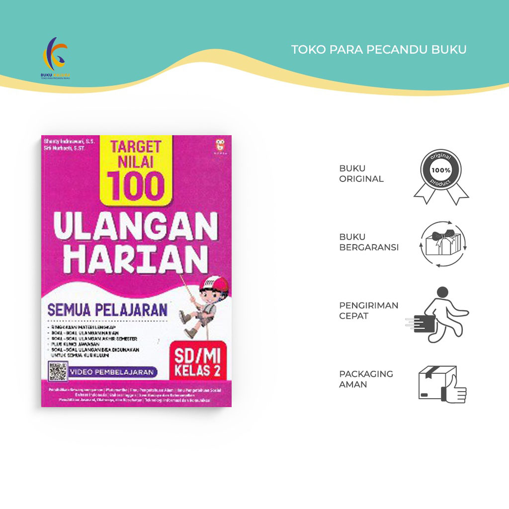 Jual Buku Pelajaran Target Nilai 100 Ulangan Harian Semua Pelajaran Sd