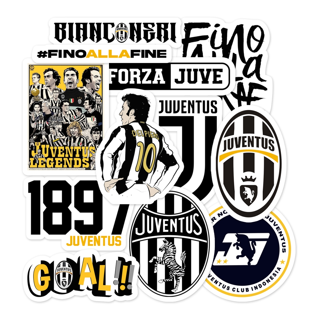 Jual Stiker JUVENTUS Sticker Pack vol. 1 (I Bianconeri) | Shopee Indonesia