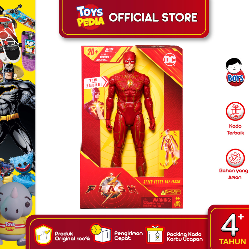 Jual Mainan Figur DC Flash 12 inch Speed Force The Flash | Shopee Indonesia