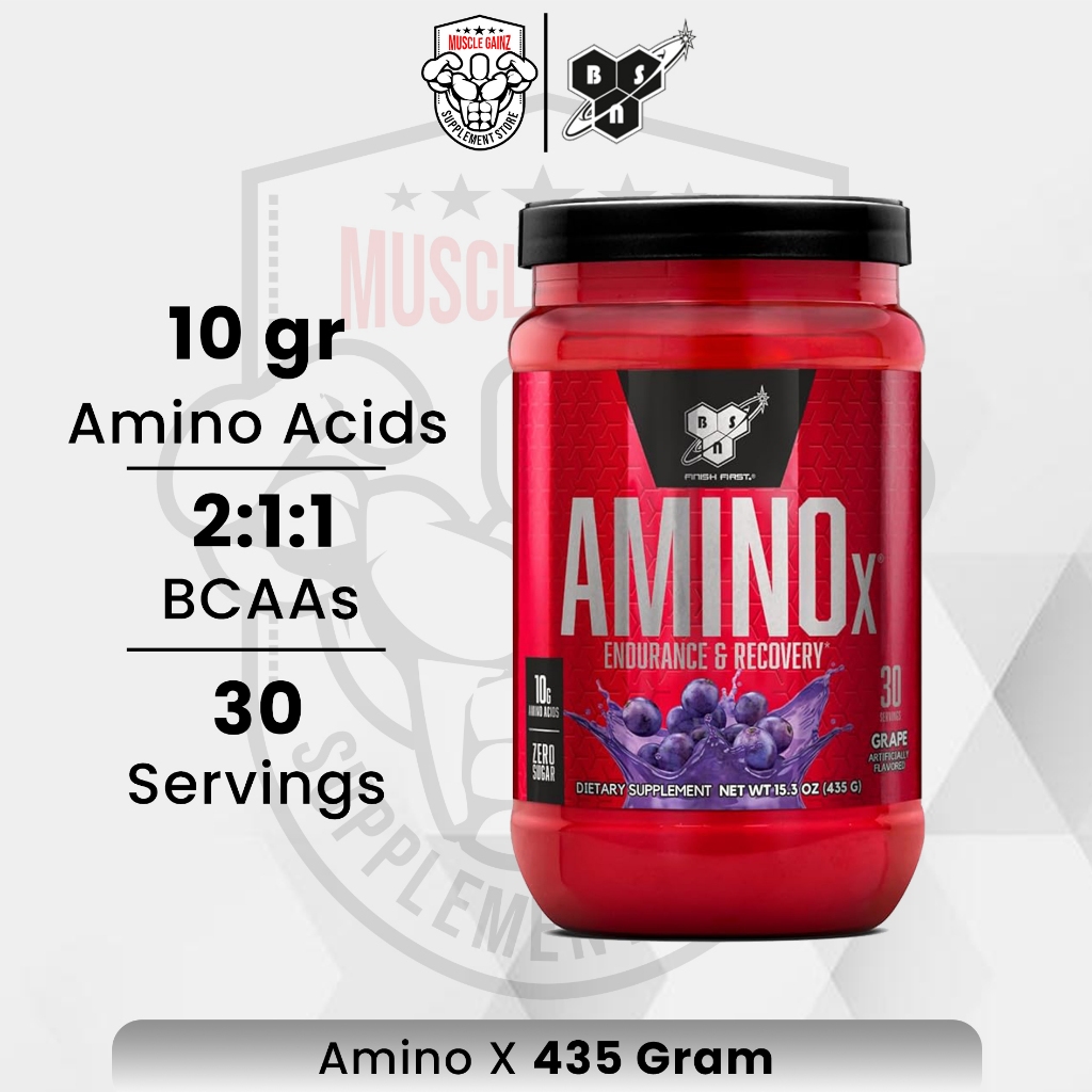 Jual BSN Amino X 30 Serving Amino Acid Asam Amino | Shopee Indonesia