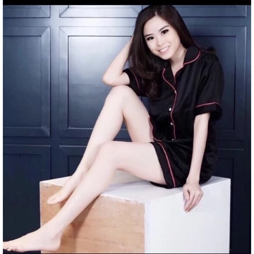Baju Tidur Piyama Wanita Hp Satin