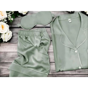 Baju Tidur Piyama Wanita Hp Satin
