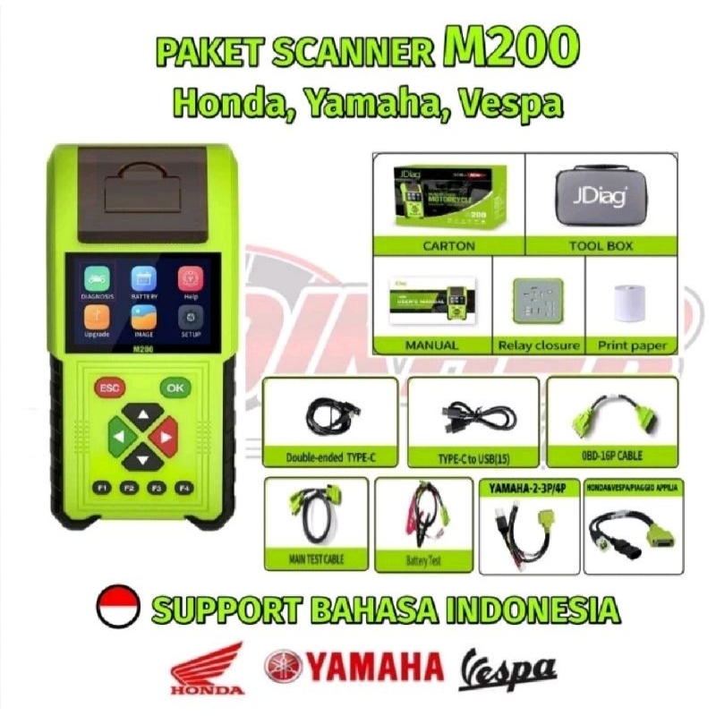Jual jdiag M200 pro scanner jdiag M200 pro | Shopee Indonesia