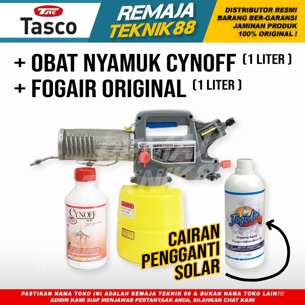 Jual MESIN FOGGING NYAMUK TASCO SP 2000 MINI FOGGER TASCO SP2000 ALAT ...