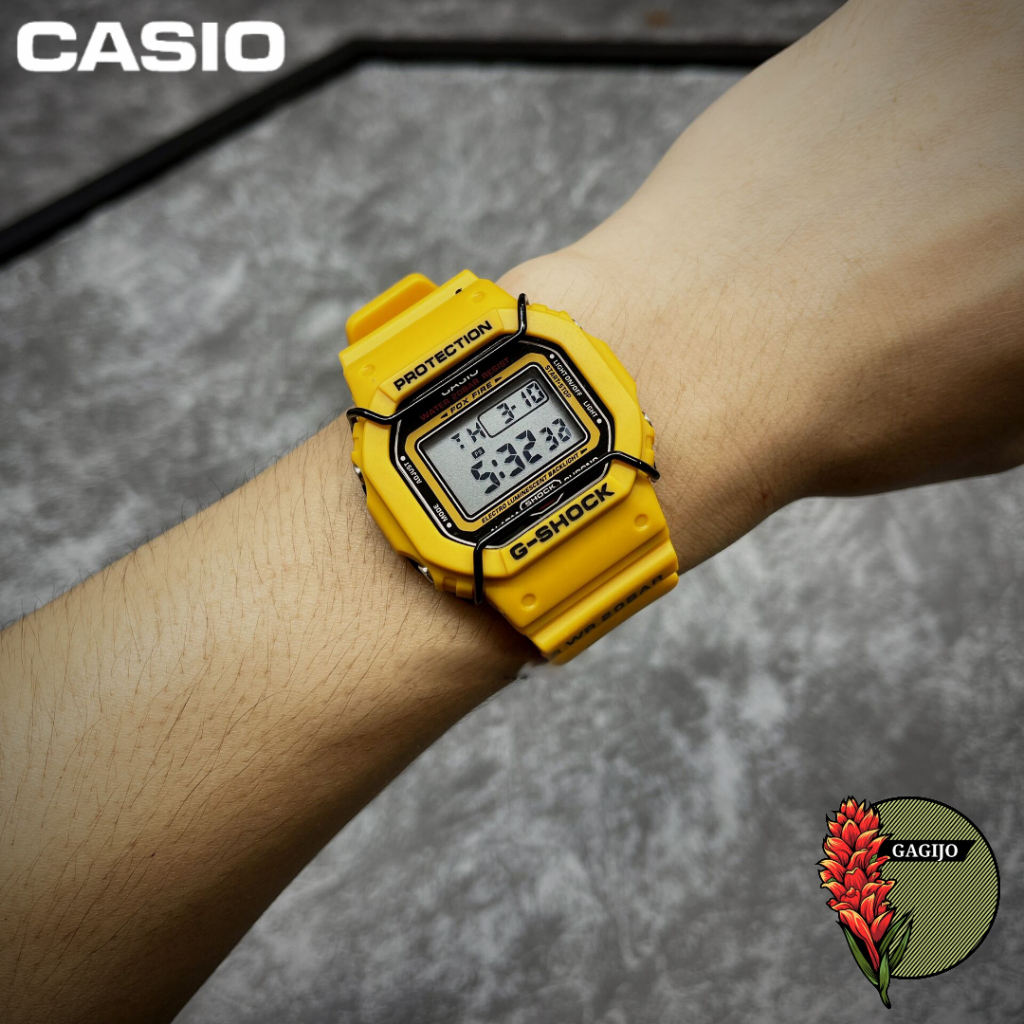 未使用品CASIO G-SHOCK DW5600VT 9Tカシオイエロー