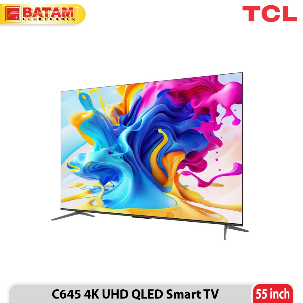 Jual TCL 4K UHD QLED Smart TV 55 inch - 55C645 | Shopee Indonesia