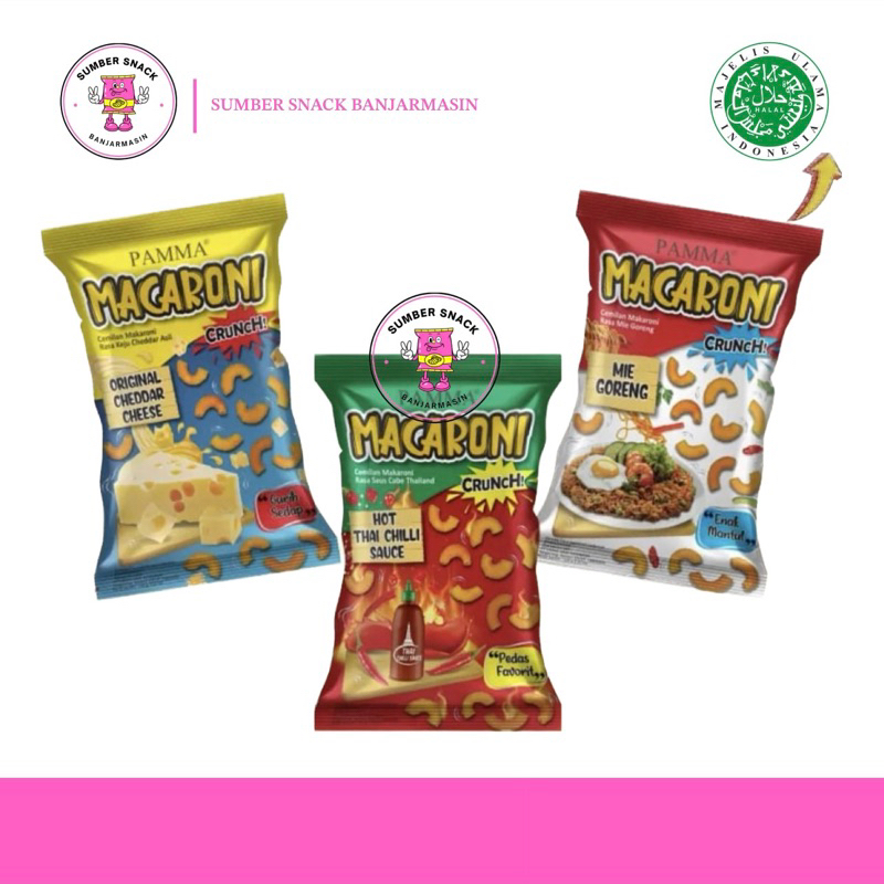 Jual Pamma Macaroni (2 Varian Rasa) (100g) | Shopee Indonesia