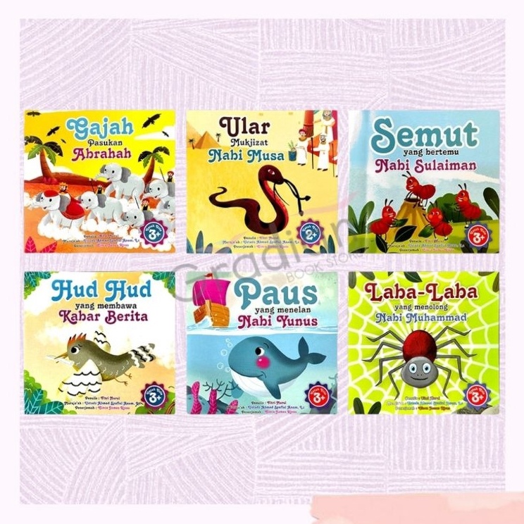 Jual SuperSale DAPAT 6 BUKU Paket Isi 6 Buku Cerita seri Hewan Dalam Al ...