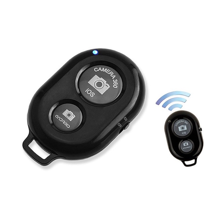 Jual Mewah Tomsis Bluetooth Remote Shutter Android IOS | Shopee Indonesia