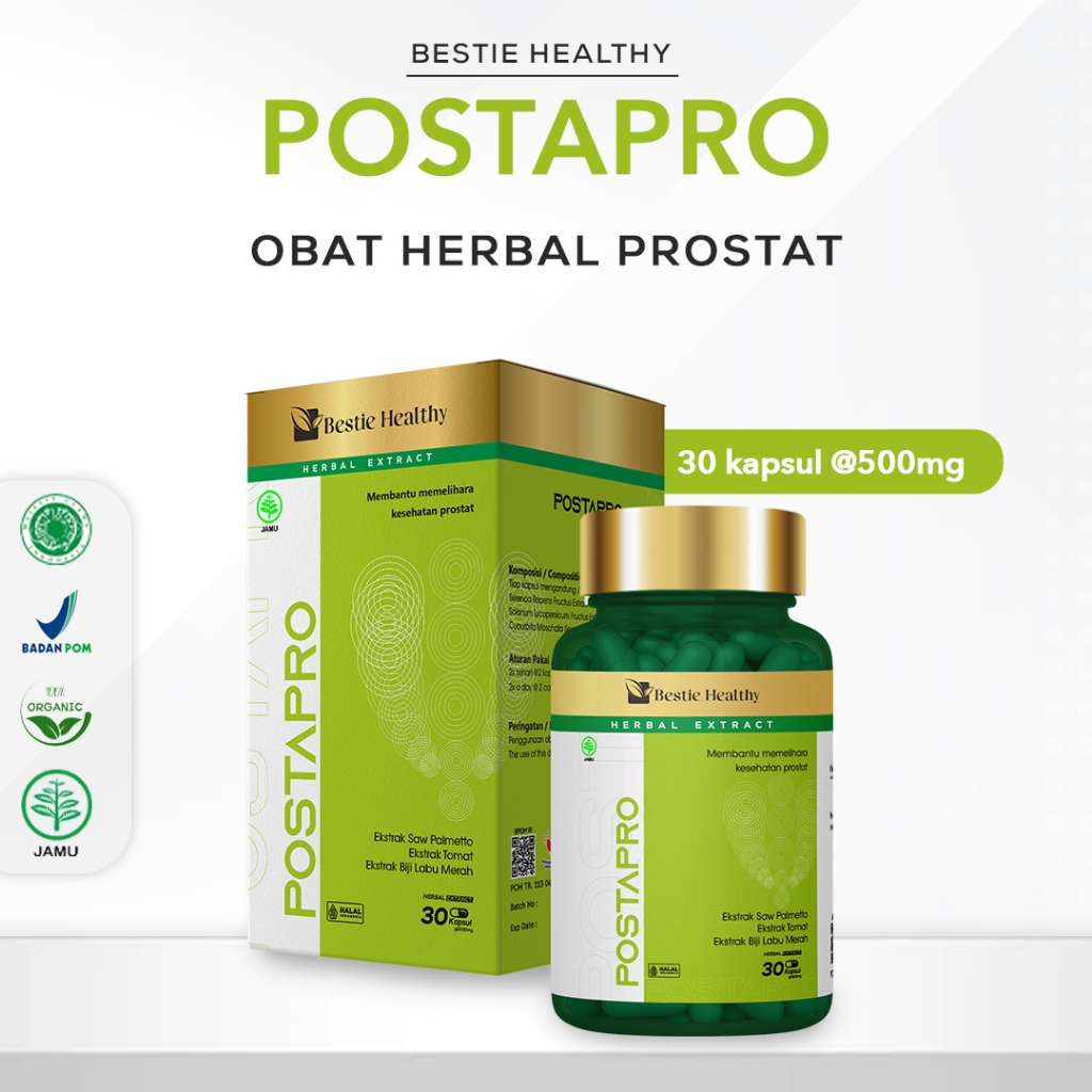 Jual Obat Prostat Original Herbal - Posta Pro Bestie Healthy | Shopee ...