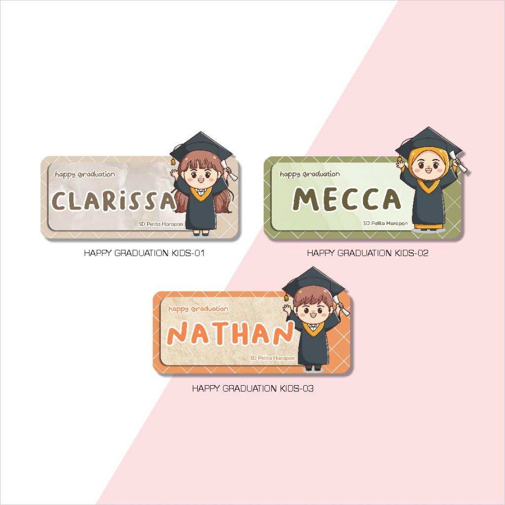 Jual Souvenir Happy Graduation Kids Wisuda Perpisahan Kenaikan Kelas ...