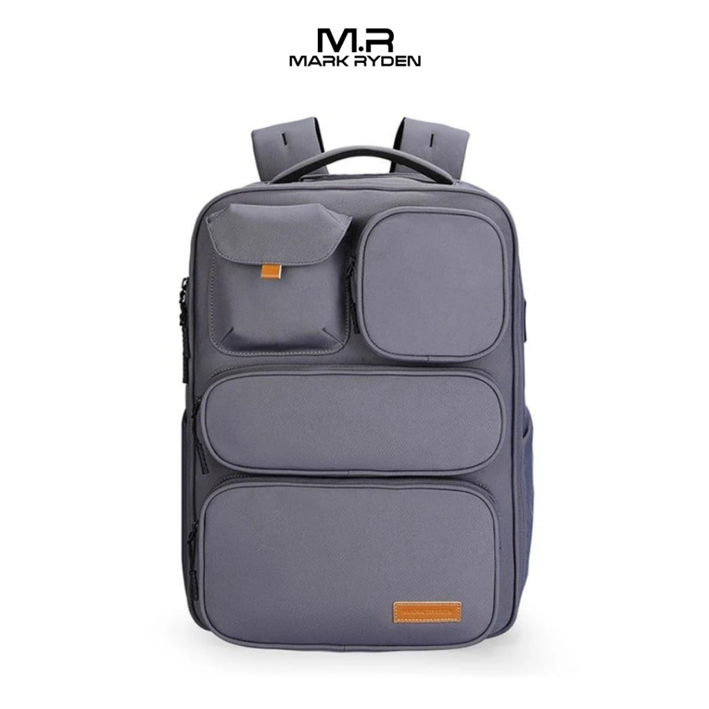 Jual Mark Ryden MR9004 Backpack - Tas Ransel USB Laptop - GREY | Shopee ...