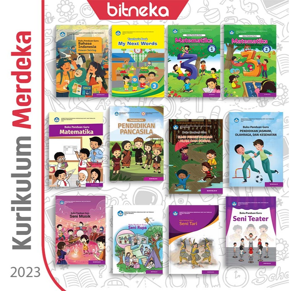 Jual Buku Panduan Guru SD Kelas 3 Kurikulum Merdeka Kurmer - KEMDIKBUD ...
