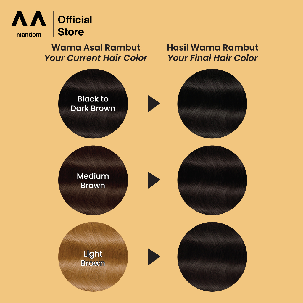 Jual MIRATONE Conditioning Cream Color 3BR Dark Brown | Shopee Indonesia