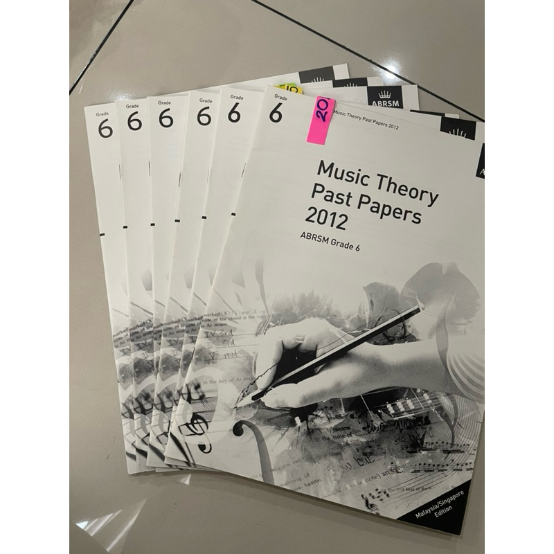 Jual ABRSM Music Theory Practice Test Papers Original Grade 6 Model 