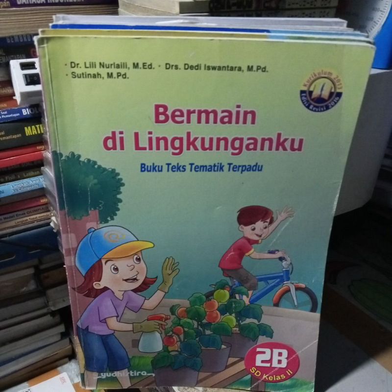 Jual BUKU TEKS TEMATIK TERPADU UNTUK SD KELAS 2 TEMA 2B REVISI K13 ...