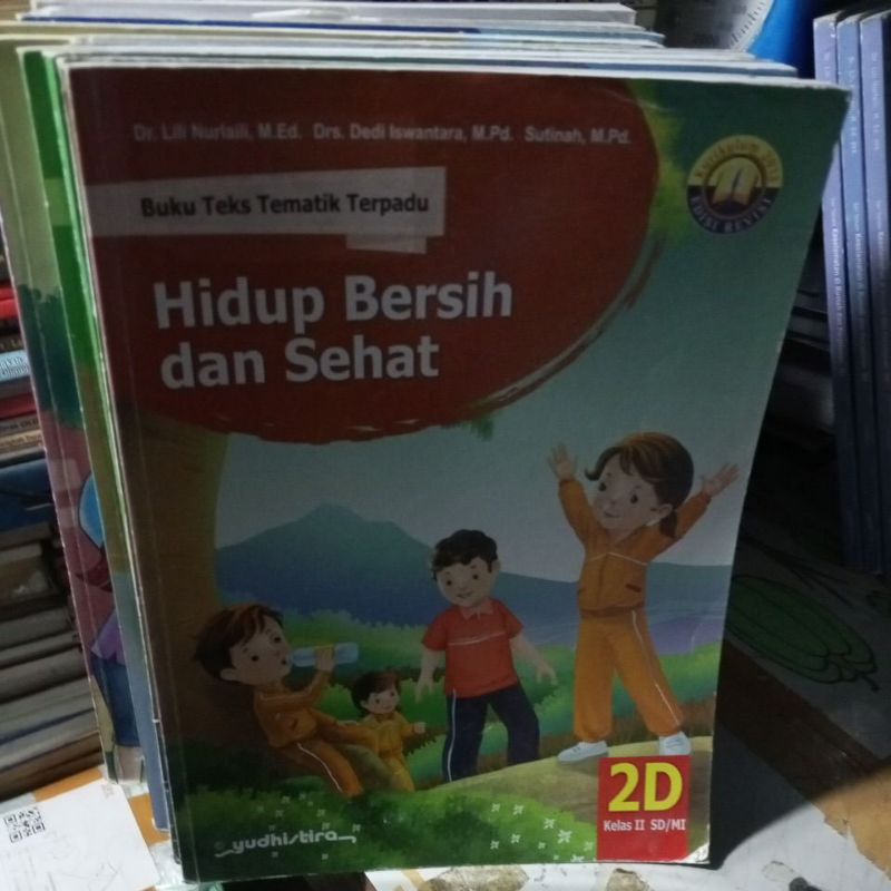 Jual BUKU TEKS TEMATIK TERPADU UNTUK SD KELAS 2 TEMA 2D ( HIDUP BERSIH ...