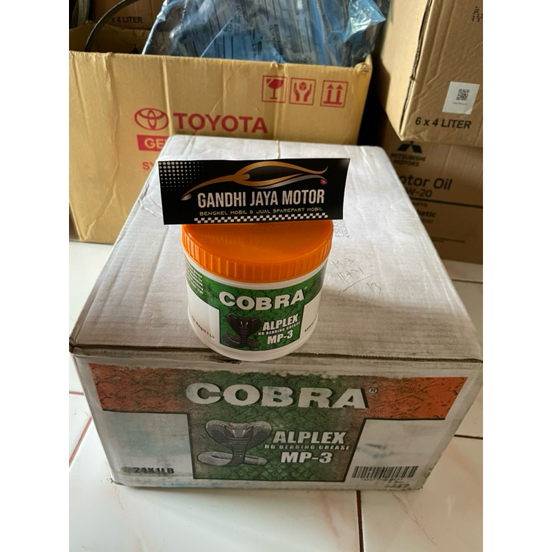 Jual MINYAK GEMUK COBRA ALPLEX BEARING GREASE MP-3 STEMPET | Shopee ...