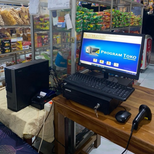 Mesin Kasir dengan Software POS